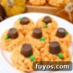 pumpkin rice krispie treats with rolo recipe dinners done quick featured image