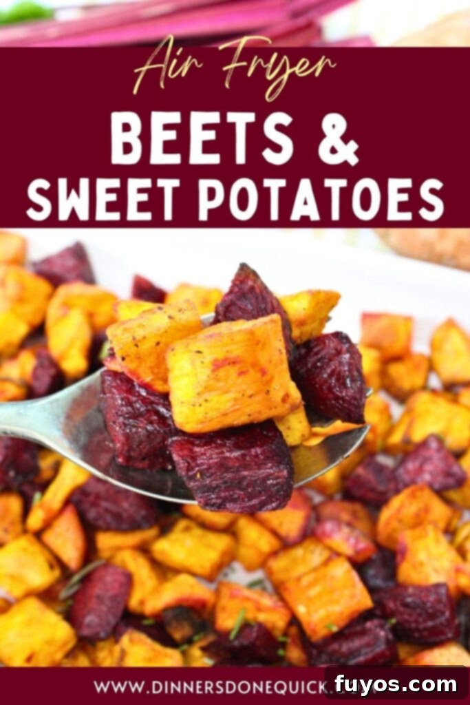 air fryer beets and sweet potatoes recipe dinners done quick pinterest