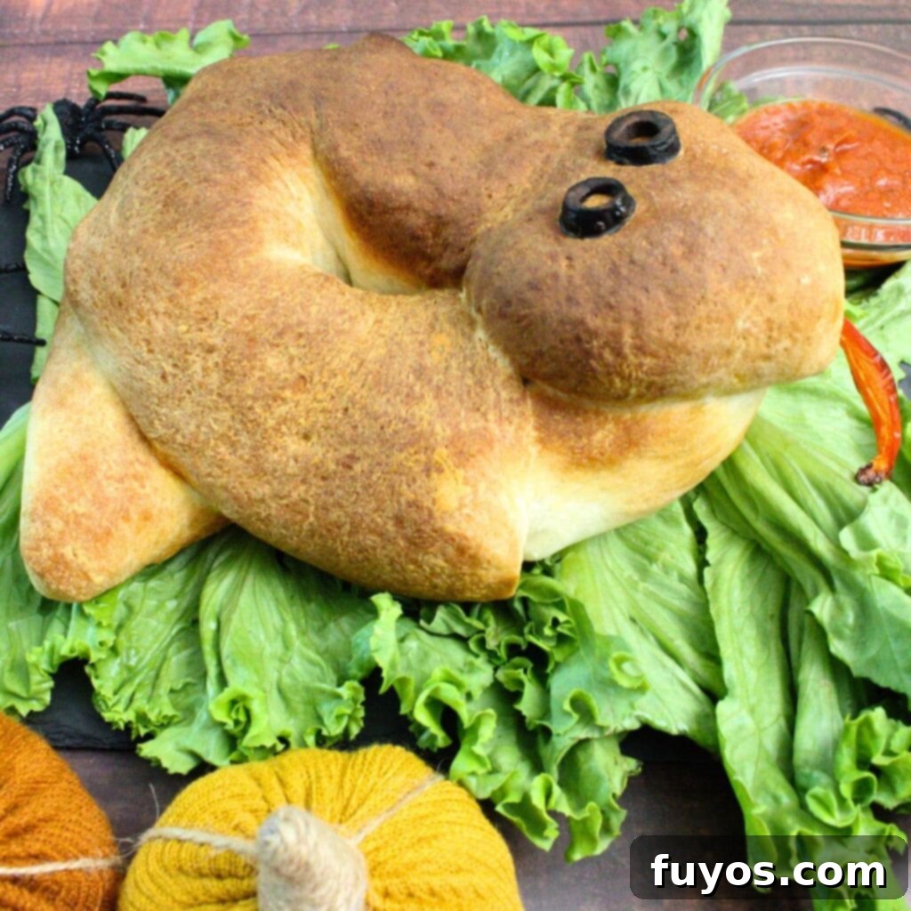 Air Fryer Serpent Bites: Your Halloween Party Hit 2 air fryer snake calzone recipe dinners done quick featured image