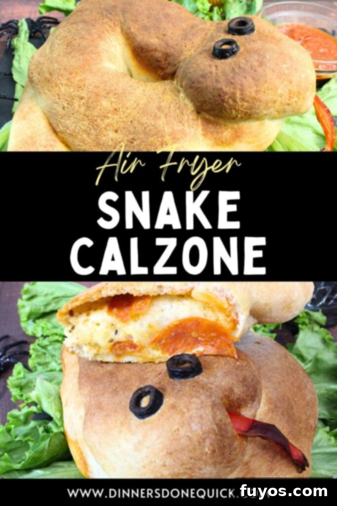Air Fryer Serpent Bites: Your Halloween Party Hit 19 air fryer snake calzone recipe dinners done quick pinterest