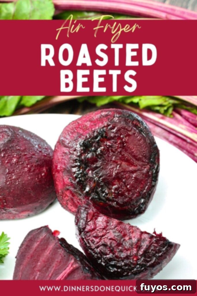 Air Fryer Roasted Whole Beets in Foil 12 air fryer whole roasted beets dinners done quick pinterest