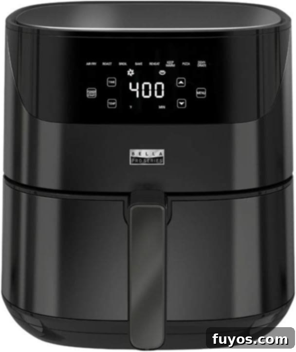 Unlock Your Bella Air Fryer: Step-by-Step for Perfect Results 4 Bella Pro Series 6-Qt Air Fryer product image