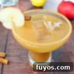 Spiced Pear Margarita, an easy fall cocktail recipe from Dinners Done Quick, perfect for holidays and entertaining.