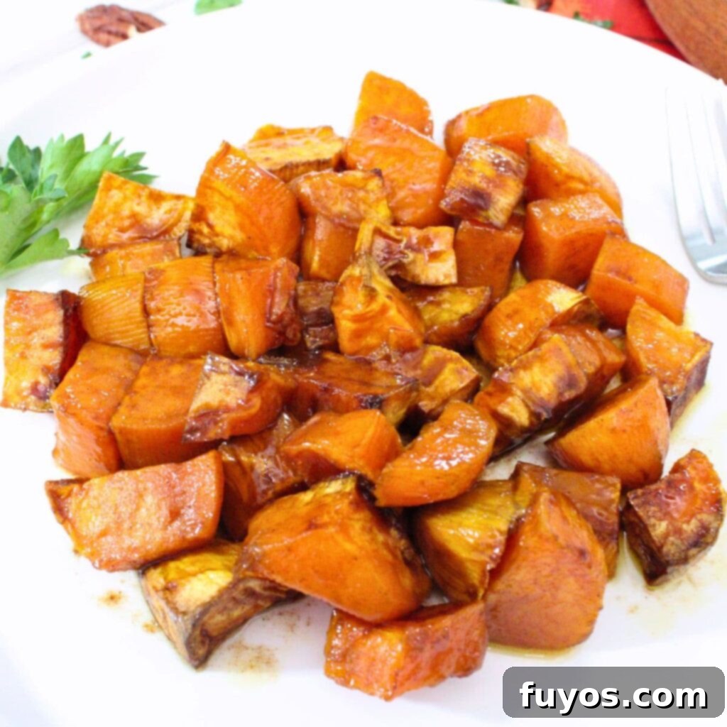 Quick Air Fryer Candied Yams Side 2 air fryer candied yams recipe dinners done quick featured image