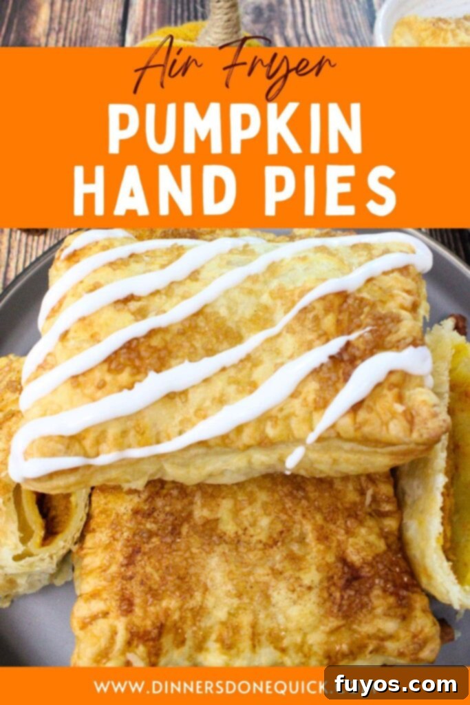 Autumn Air Fryer Pumpkin Puff Pastry Hand Pies 16 air fryer pumpkin hand pies with puff pastry dinners done quick pinterest