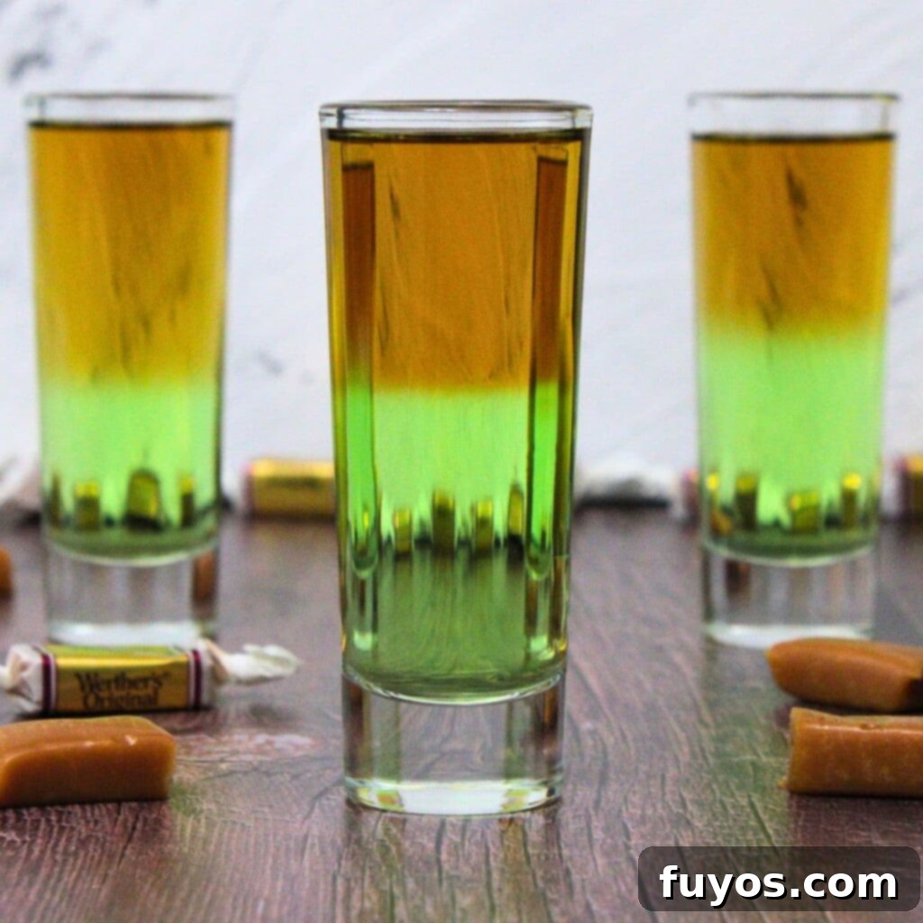 Simple Caramel Apple Crown Shot 2 caramel apple shot with crown royal cocktail recipe dinners done quick featured image