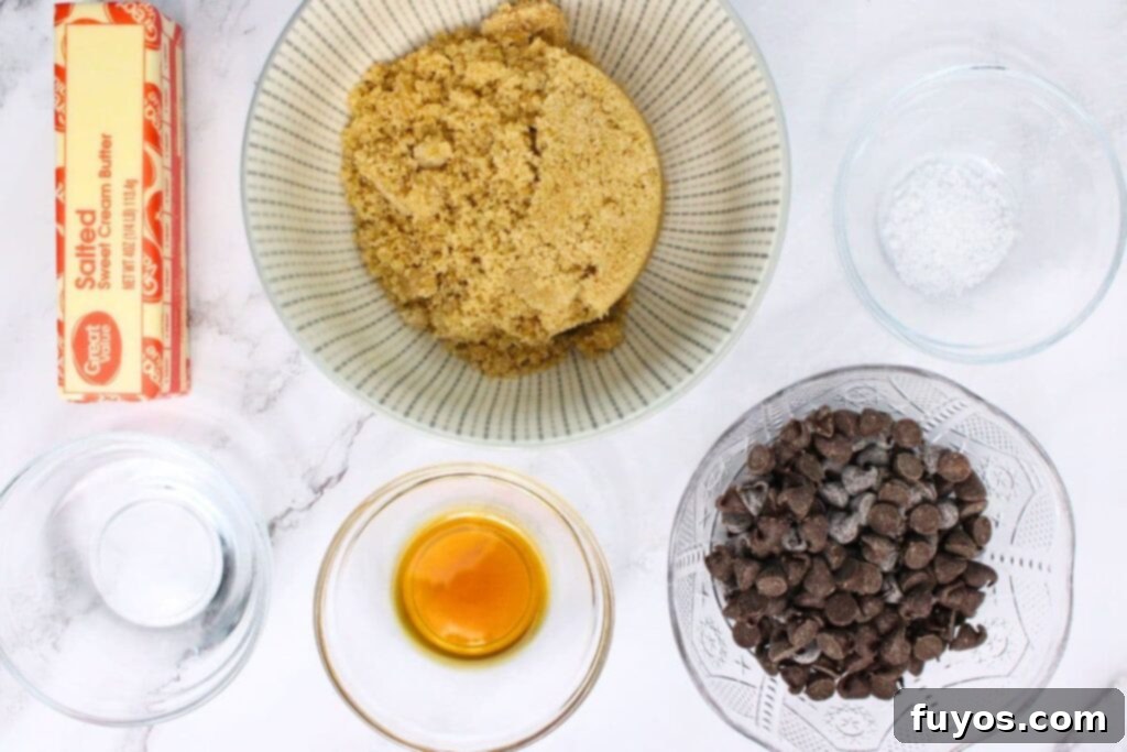 ingredients to make toffee in the microwave
