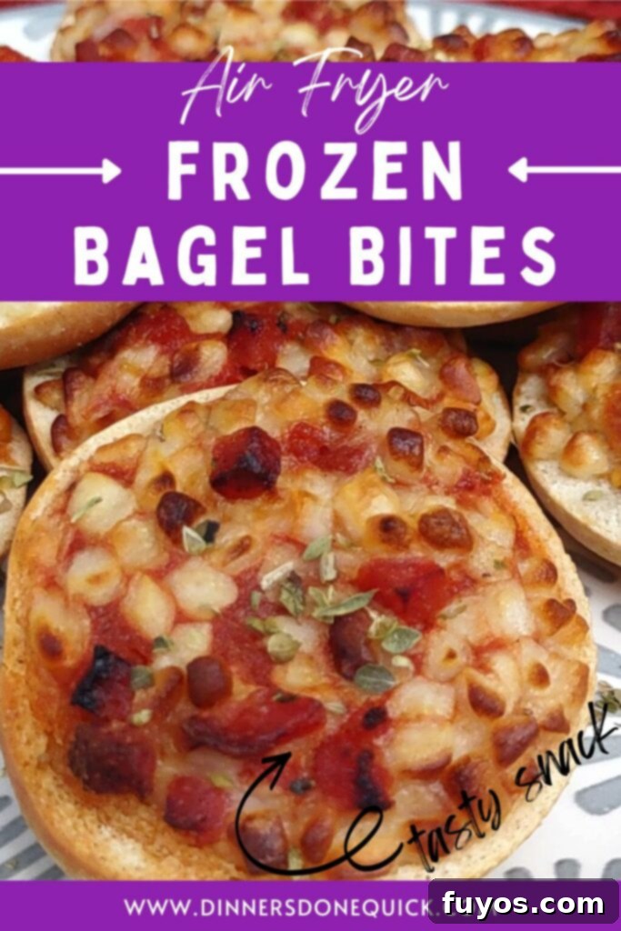 Crispy Air Fryer Bagel Bites 10 how to make frozen bagel bites in air fryer dinners done quick pin