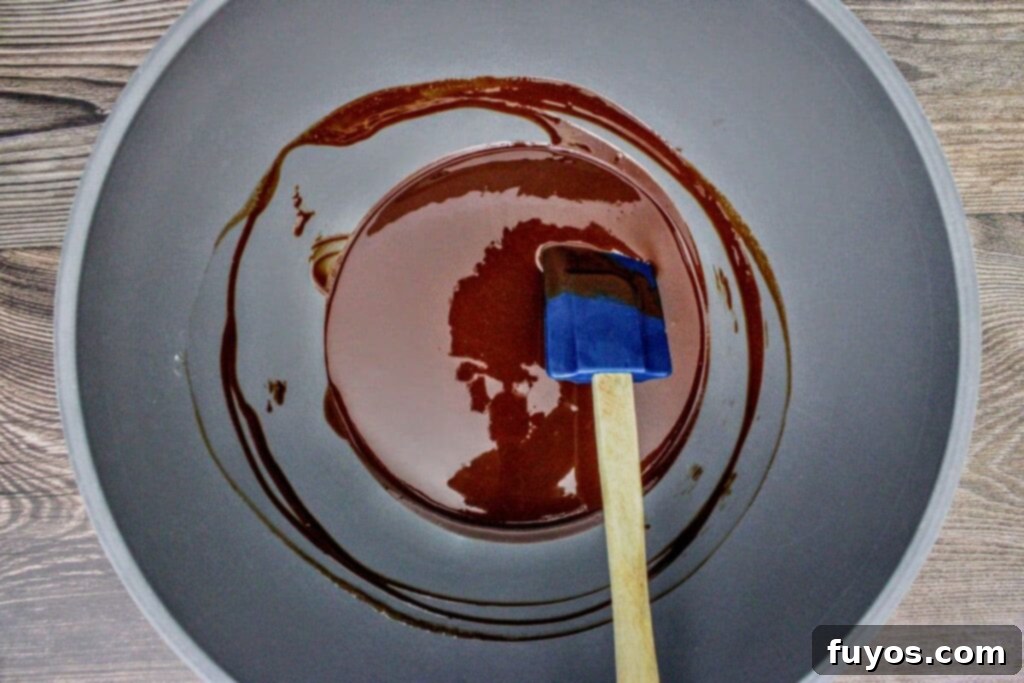 add butter and chopped up baking chocolate in a microwave safe bowl