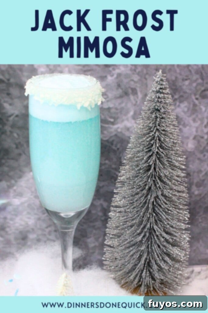 Jack Frost Mimosa Your Sparkling Winter Brunch Delight 13 jack frost mimosa cocktail recipe dinners done quick pinterest