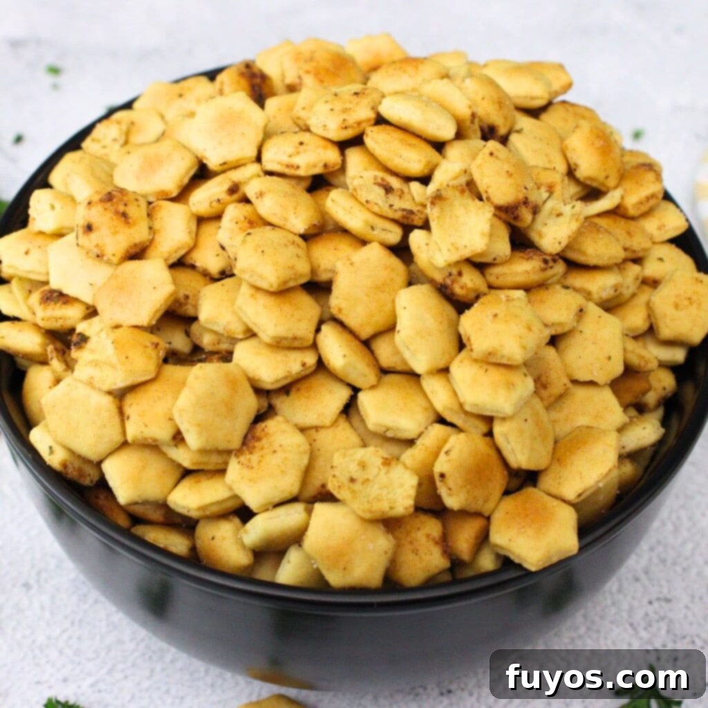 air fryer oyster crackers recipe dinners done quick featured image