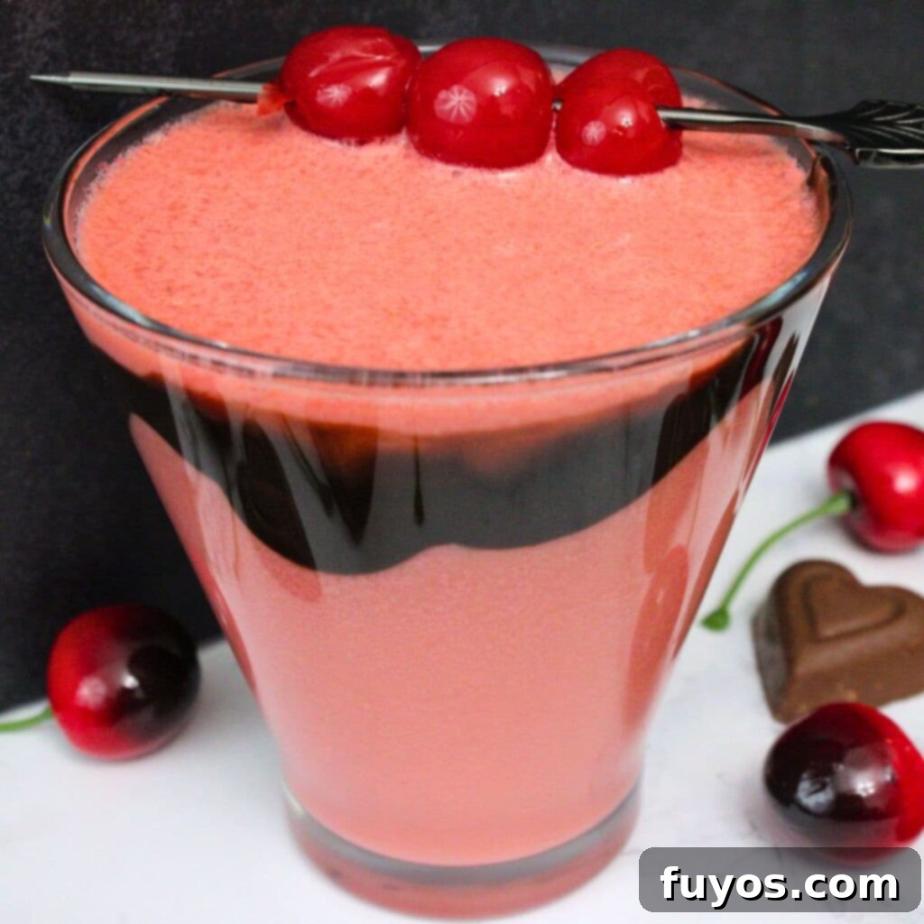 Indulge This Valentine's: Chocolate Covered Cherry Martini 2 chocolate covered cherry martini cocktail recipe dinners done quick featured image