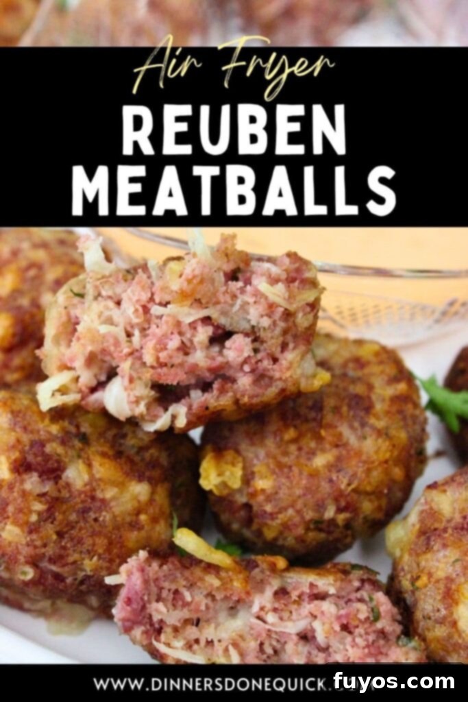 reuben meatballs recipe dinners done quick pinterest
