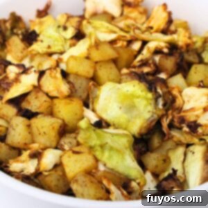 Simple Air Fryer Cabbage and Potatoes 10 air fryer cabbage and potatoes recipe dinners done quick featured image