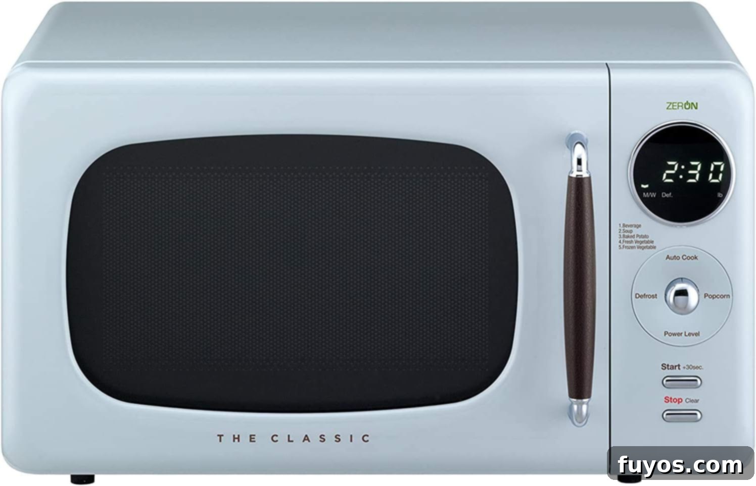 Retro Microwaves: Vintage Style Meets Modern Efficiency 3 Winia WOR07R3ZEM 700W Retro Microwave in Mint Green
