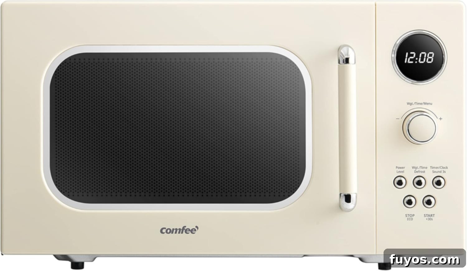 Retro Microwaves: Vintage Style Meets Modern Efficiency 5 Comfee CM-M092AAT 900W Retro Microwave in Apricot