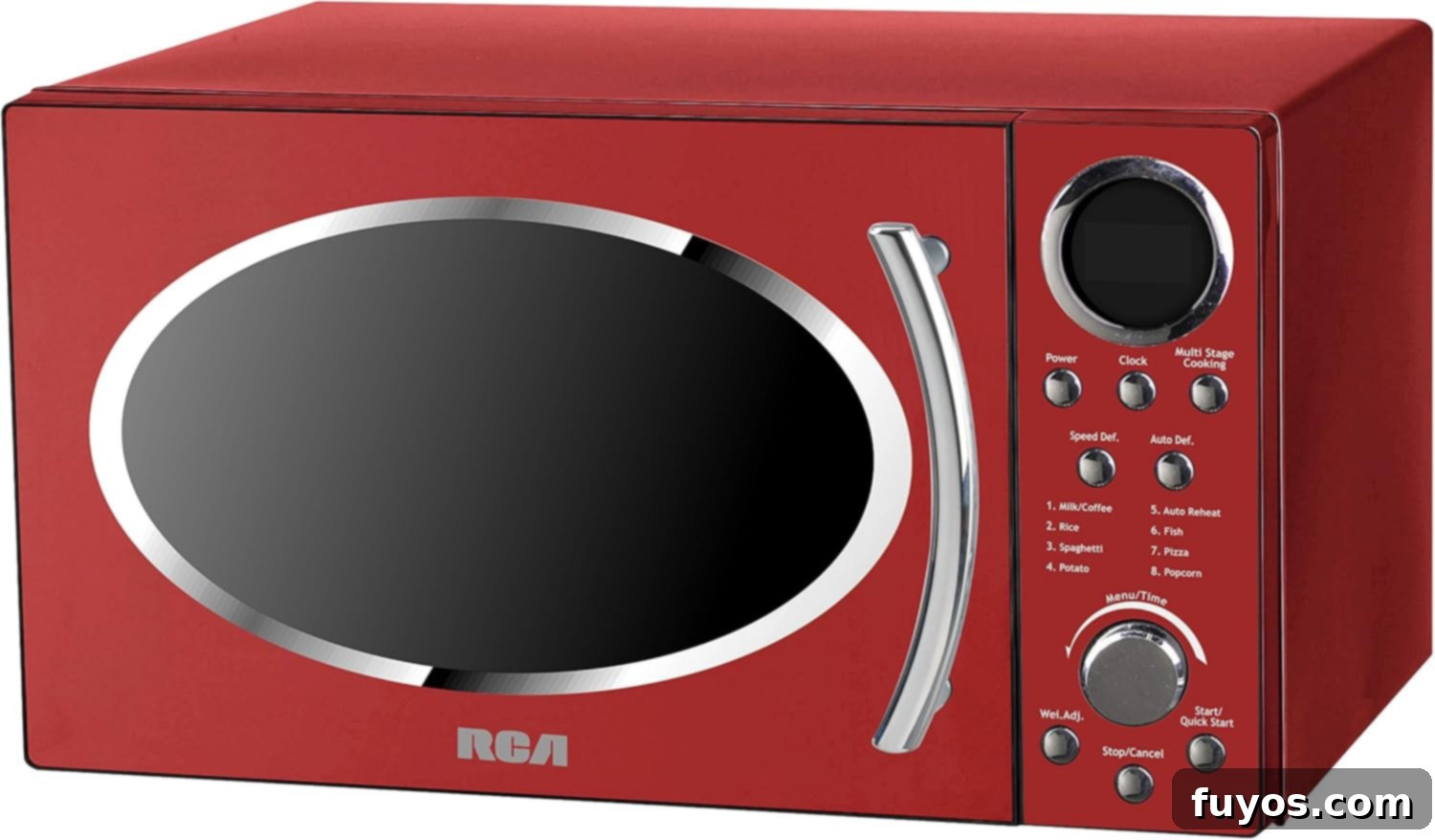 Retro Microwaves: Vintage Style Meets Modern Efficiency 7 RCA RMW987 Retro Microwave in Red