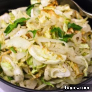 Easy 15-Minute Air Fryer Cabbage and Onions 10 air fryer cabbage and onions recipe dinners done quick featured image