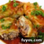 Savory Air Fryer Cabbage Rolls with Sausage and Rice 15 air fryer cabbage rolls recipe dinners done quick featured image
