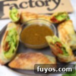 Air Fryer Copycat Cheesecake Factory Avocado Egg Rolls 14 Air Fryer Avocado Egg Rolls Cheesecake Factory Copycat Recipe Thumbnail