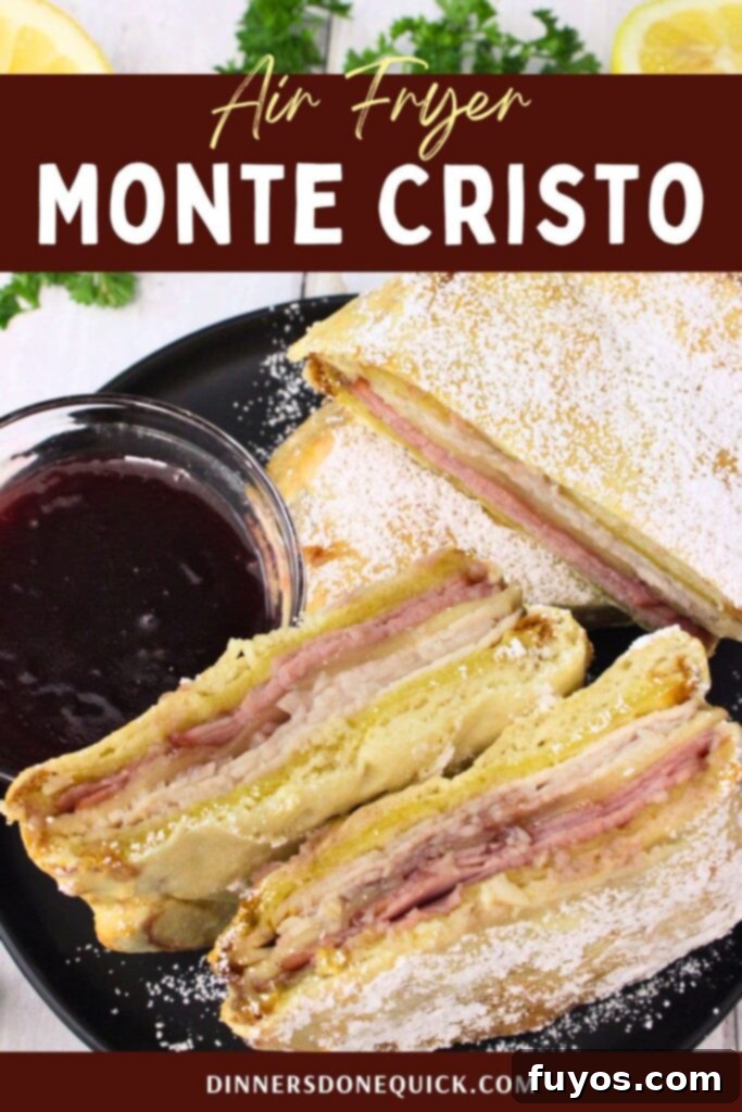 Air Fryer Monte Cristo A Taste of Disneyland 12 air fryer monte cristo recipe dinners done quick pinterest