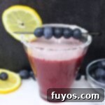 blueberry lemon drop martini cocktail recipe dinners done quick featured image