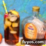 crown peach and cream soda cocktail recipe dinners done quick featured image