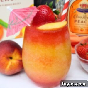 crown royal peach daiquiri cocktail recipe dinners done quick featured image