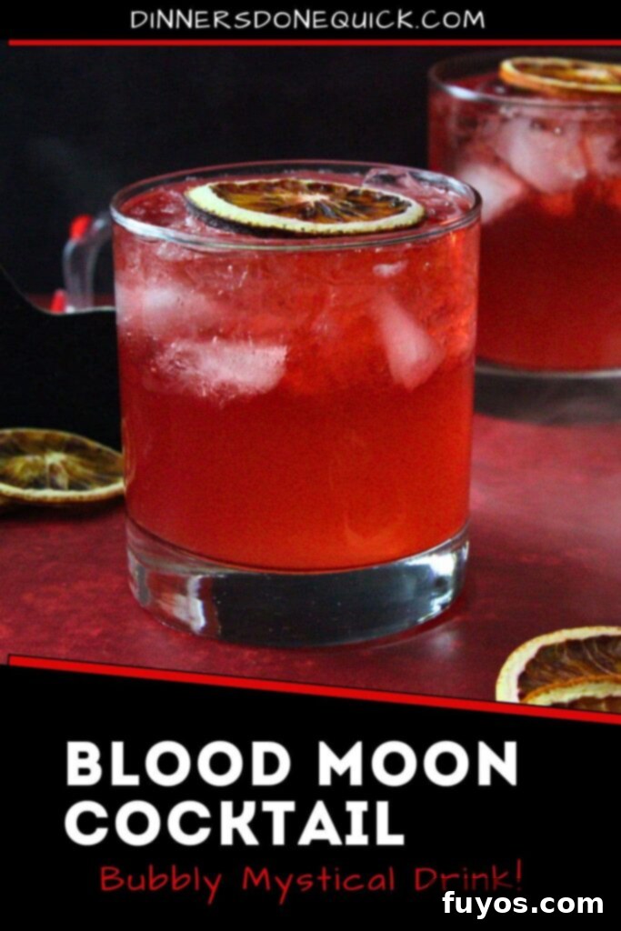 Blood Moon Rum Potion Zesty Halloween Brew 12 blood moon cocktail recipe dinners done quick pinterest