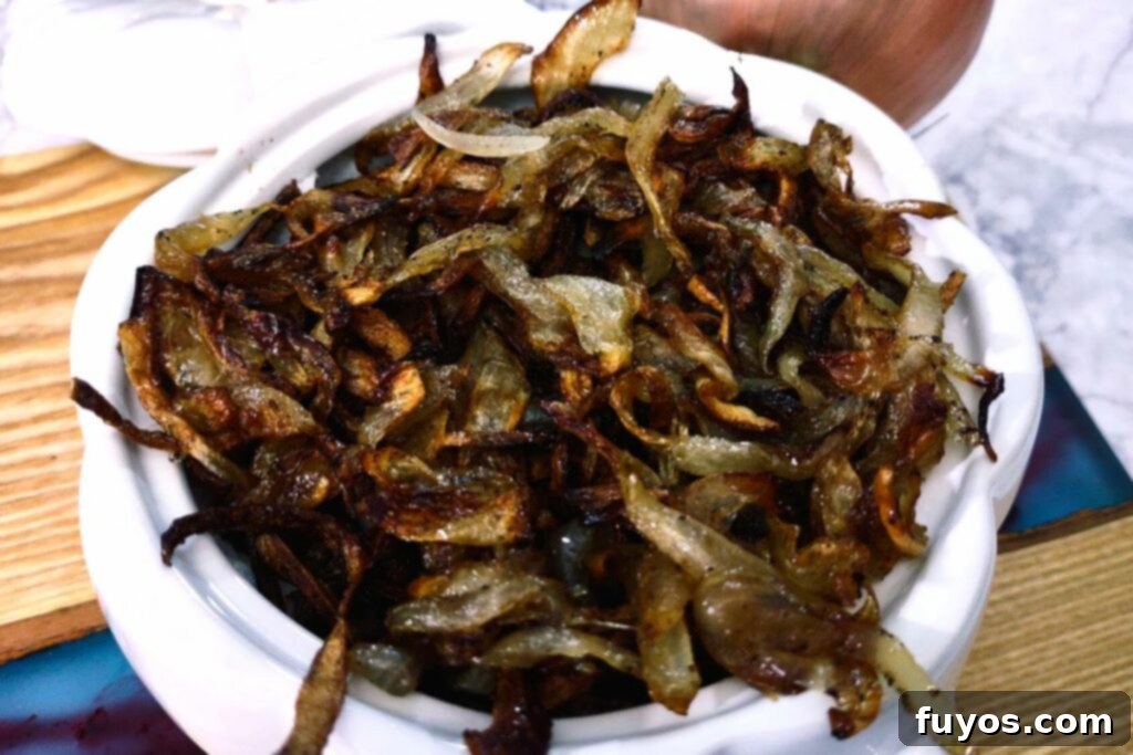 Air Fryer Caramelized Onions Made Easy 3 Easy steps to perfectly caramelized onions made in an air fryer