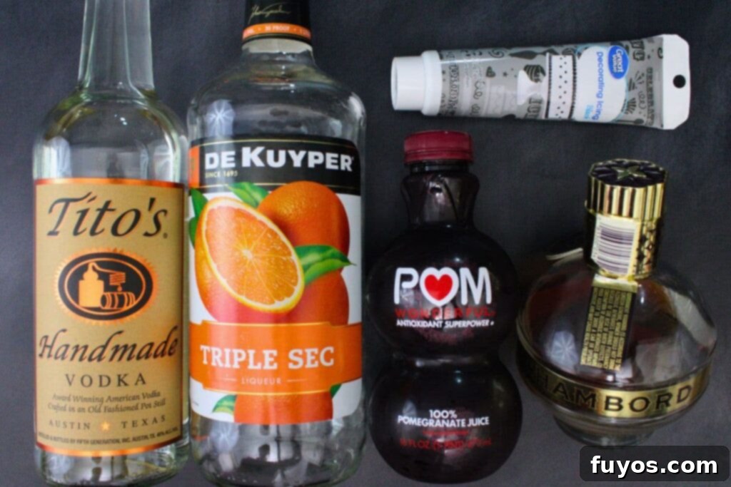 Black Magic Martini: Halloween's Darkest Spell 4 ingredients to make black martini