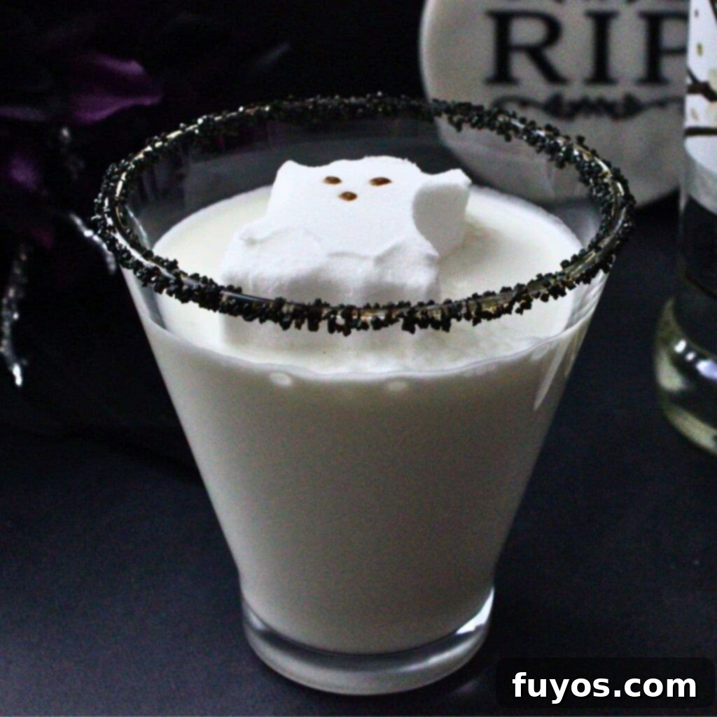 Halloween Spirits A Ghostly Vodka Martini 2 ghost martini recipe dinners done quick featured image