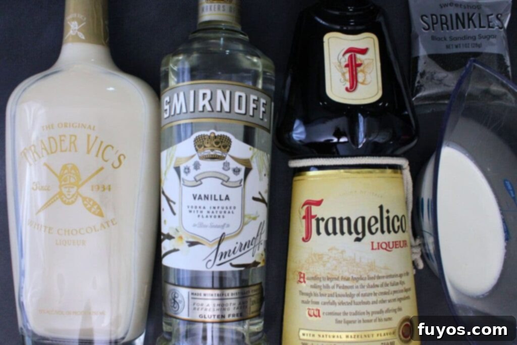 Halloween Spirits A Ghostly Vodka Martini 4 ingredients to make ghost martini