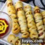 Air Fryer Mummy Dogs Your Easy Halloween Fun 11 air fryer mummy hot dogs recipe dinners done quick featured image