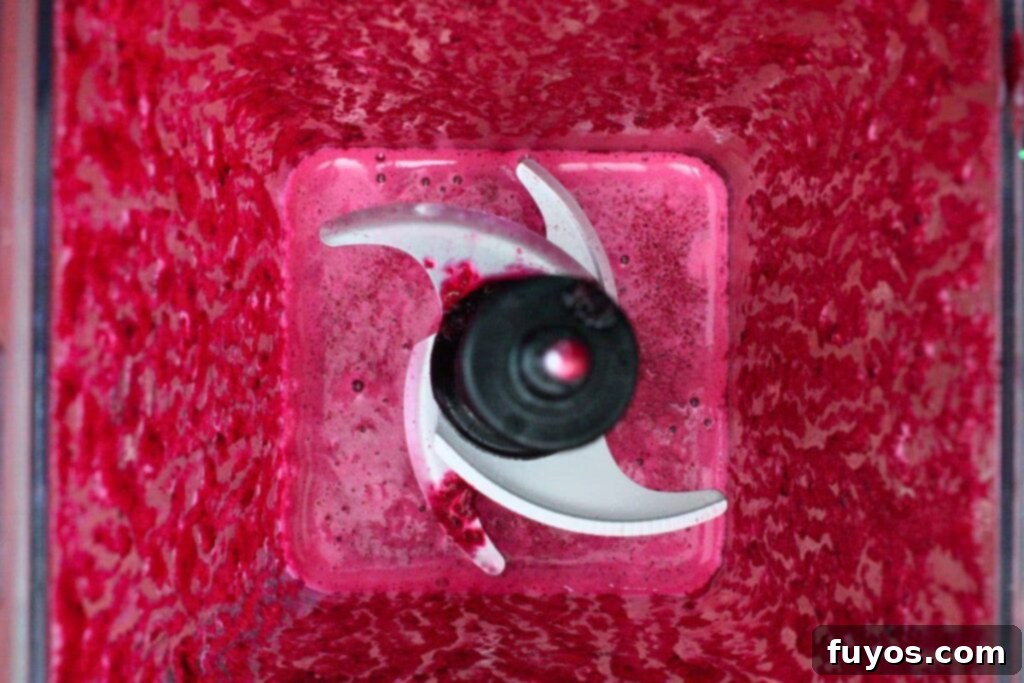 Easy Three Ingredient Beetroot Pomegranate Lemonade 6 blend beets on high until smooth