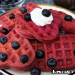Roasted Beet Waffles An Air Fryer Breakfast Delight 10 beetroot waffles recipe dinners done quick featured image