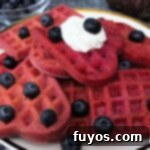 Roasted Beet Waffles An Air Fryer Breakfast Delight 11 beetroot waffles recipe dinners done quick featured image