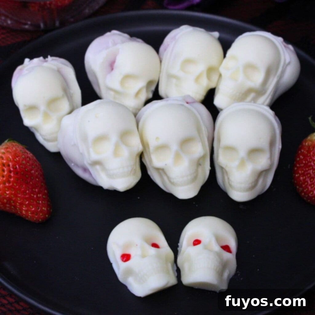 chocolate strawberry skulls recipe dinners done quick featured image