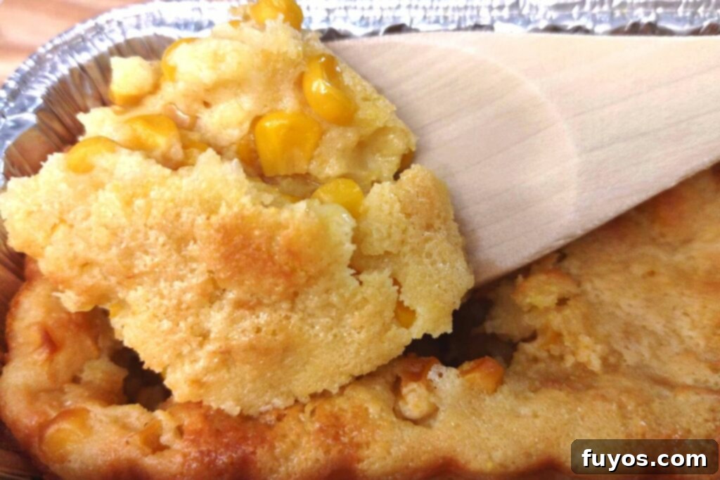 Effortless Air Fryer Corn Casserole Your New Go To Side 3 fluffy corn casserole in the air fryer