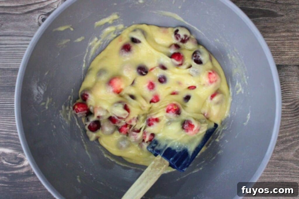 Air Fryer Holiday Mini Cranberry Pies No Crust 7 fold cranberries and nuts into the dough