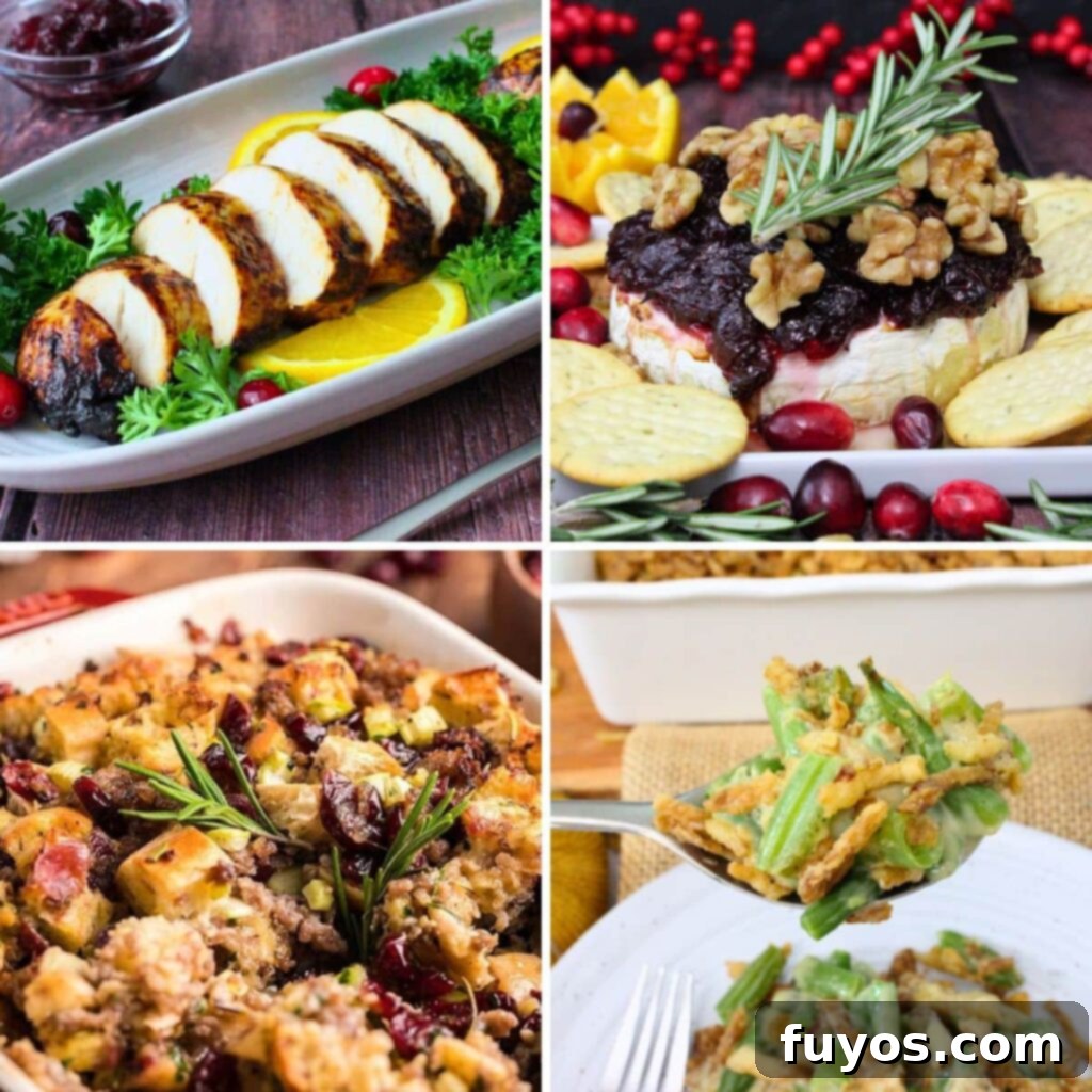 Crispy & Quick: 19 Air Fryer Thanksgiving Recipes for a Perfect Feast 2 Air Fryer Thanksgiving Recipes: A variety of holiday dishes cooked quickly and efficiently in an air fryer.