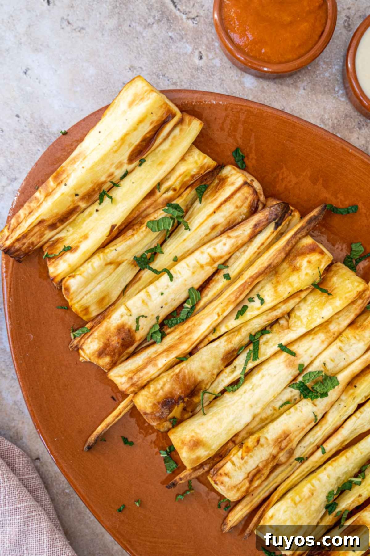 Crispy & Quick: 19 Air Fryer Thanksgiving Recipes for a Perfect Feast 12 Easy and delicious air fryer parsnips, a hearty Thanksgiving side.