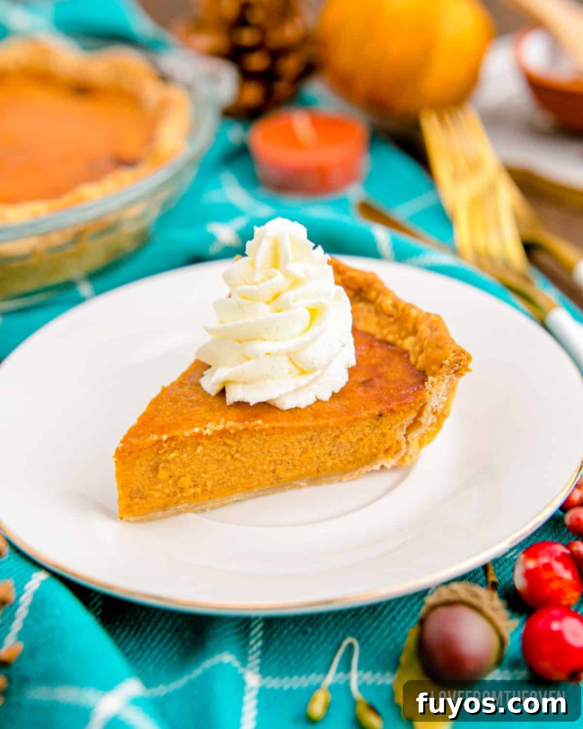 Crispy & Quick: 19 Air Fryer Thanksgiving Recipes for a Perfect Feast 19 A freshly baked air fryer pumpkin pie, a surprising holiday dessert option.