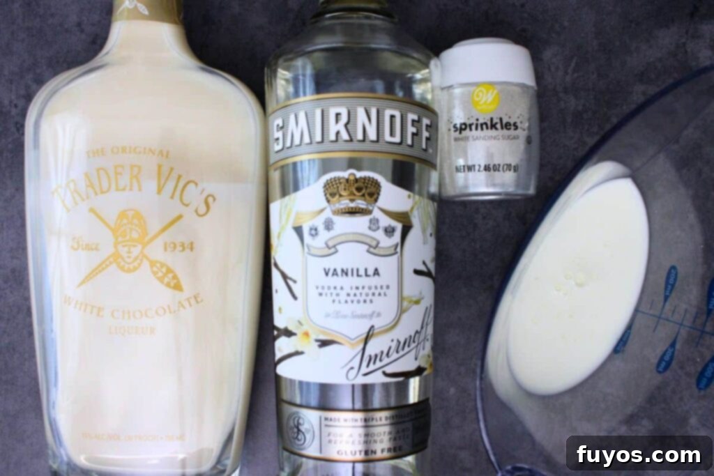 White Christmas Martini An Easy Holiday Cocktail With Vodka 4 ingredients to make white christmas martini
