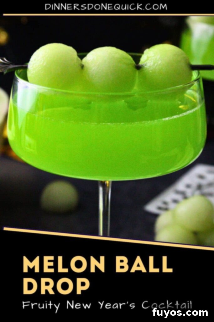 melon ball drop cocktail recipe dinners done quick pinterest