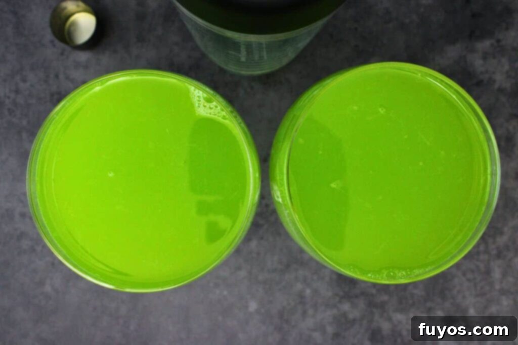 shake melon ball drop until chilled and strain into glasses