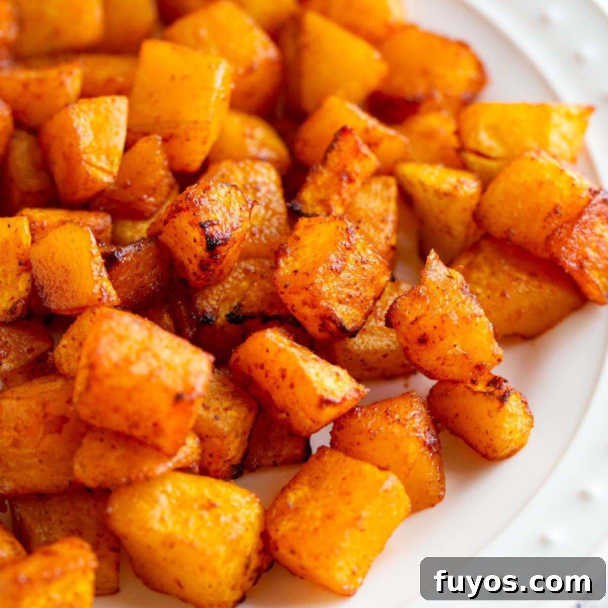 Air Fryer Brown Sugar Butternut Squash