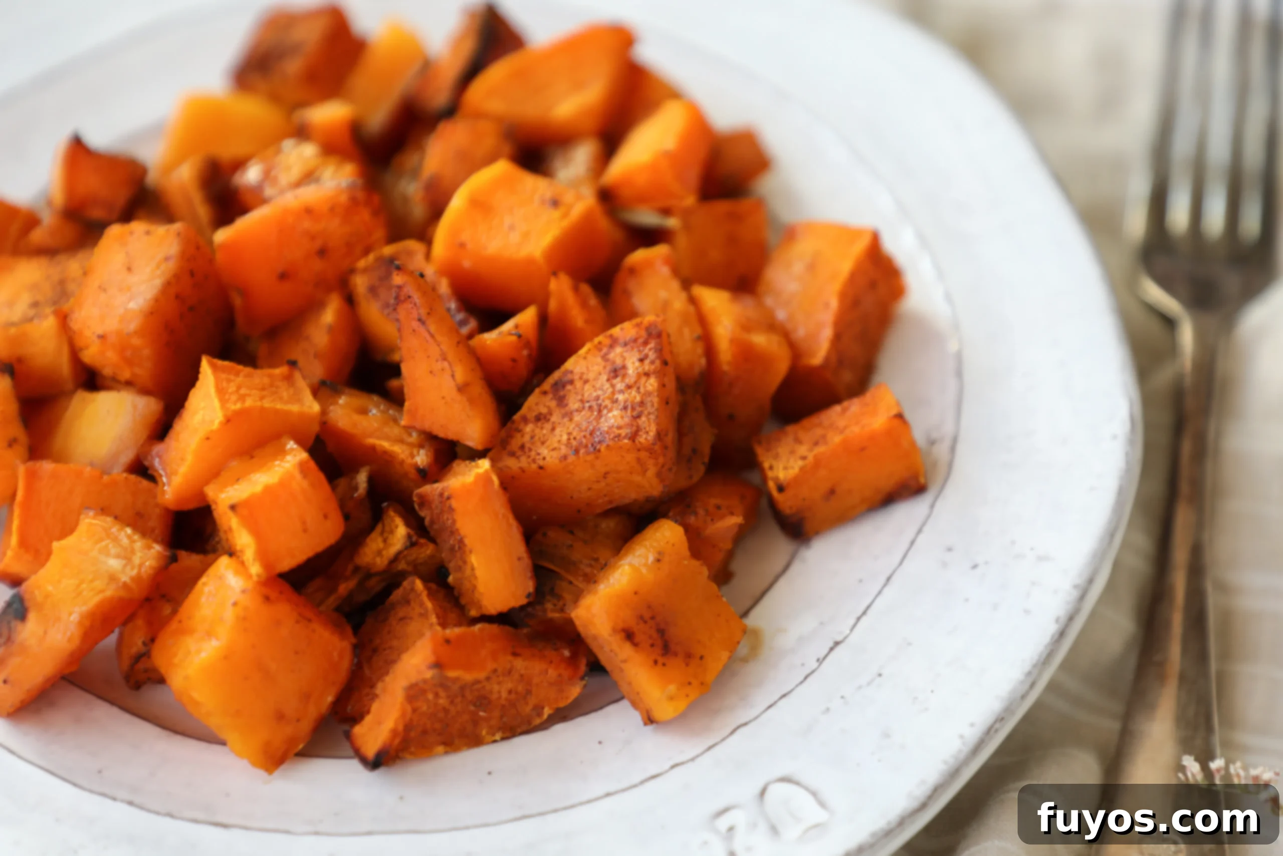 Easy Air Fryer Roasted Butternut Squash