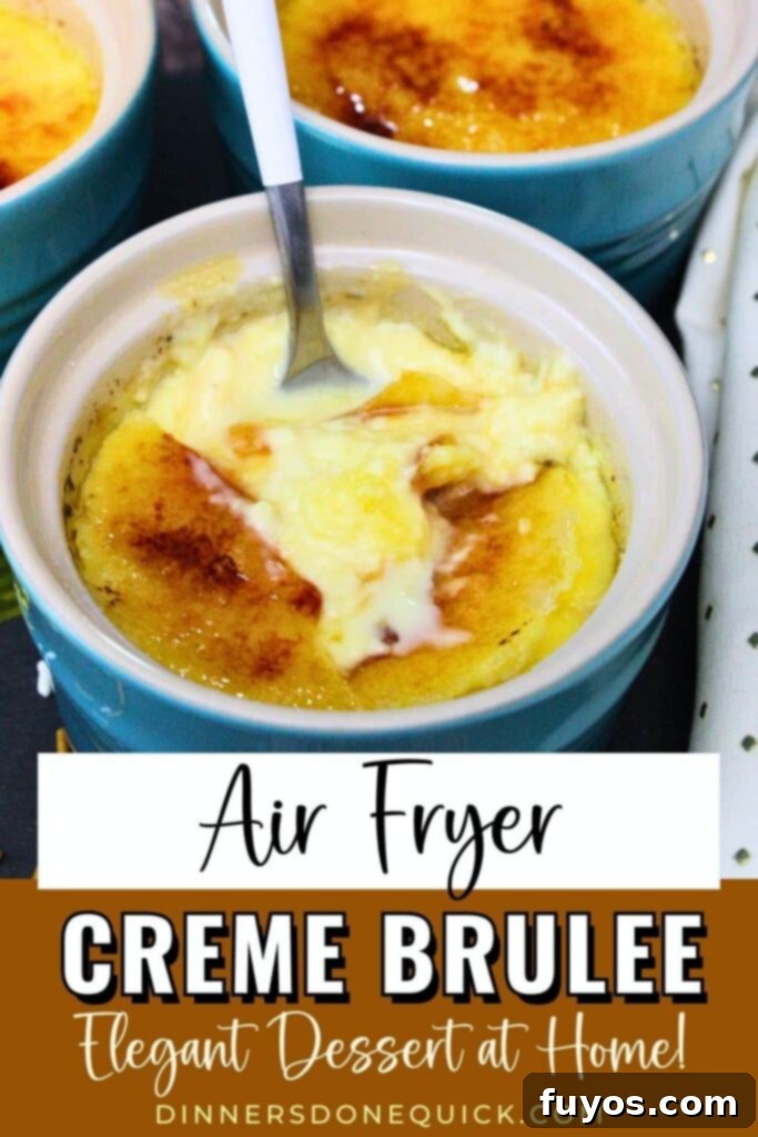 air fryer creme brulee recipe dinners done quick pinterest