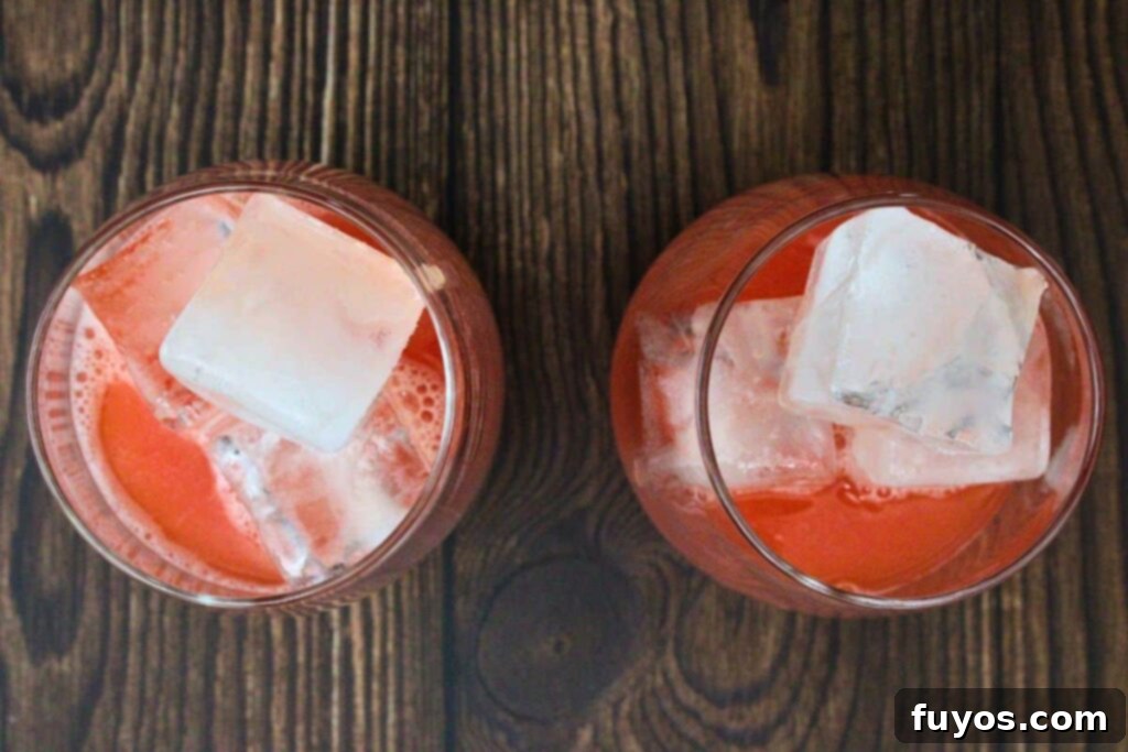 Simple Touchdown Thirst Quencher 6 shake and strain chilled touchdown punch into glasses